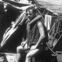 Fred Hill Aboard Ship