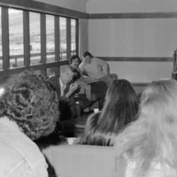 1975 Students, Conversations with President Rodney Briggs 04