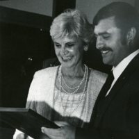 1984 Distinguished, Caroline Glassman, Honors Banquet 01
