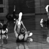 1985 Basketball Practice 07