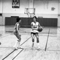 1982 Women's Basketball, EOSC vs. Lewis &amp; Clark, Action 10