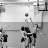 1978 Women's Basketball Action 12
