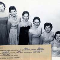 1957 Homecoming Queen Candidates 1-1