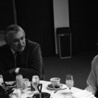 1986 Chancellor William "Bud" Davis Visit, Luncheon 09