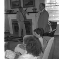 1989 President David Gilbert's House Dinner 06