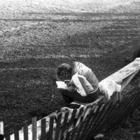 1982 Football Game, November 16th, Sideline 04
