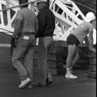 1988 Campus, Tennis Courts Construction 29