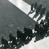1941 Graduation Procession 1