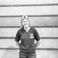 1984 Women's Basketball Players, Fall Portraits 05