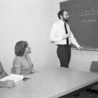 1985 Students, Consult Professor John Blanchard 03