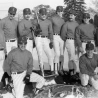 1988 Baseball Players in Snow 12
