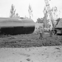 1957-58 Dorion Hall Septic Tank 1