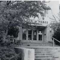 80's Pierce Library Entrance