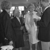 1990 Loso Hall Dedication, Reception 03