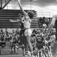 1978 Basketball Action, Western Oregon at EOSC 04