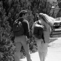 1986 Students, Walking 02