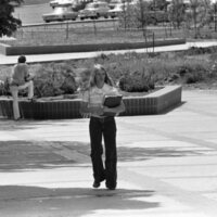 1974 Students, Walking 05