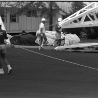 1988 Campus, Tennis Courts Construction 13