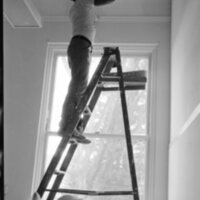 1983 Student, Painting Ceiling 04