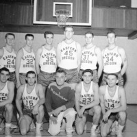 1956-57 Basketball Team 1-2