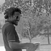 1984 Students, Outdoors, Enjoying Sunshine 09
