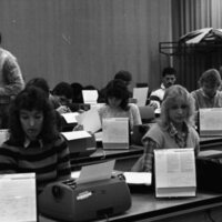 1985 Classroom, Typing 01