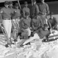 1988 Baseball Players in Snow 04