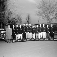 1956-57 Basketball Team 4-1