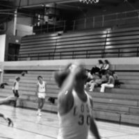 1981 Alumni Basketball Game, Warm-up 03