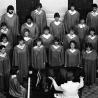1985 May, Choir 02