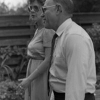 1984 Student Reception at President Gilbert's House 19