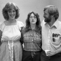 1985 Employees, Departure Party for Linda 02