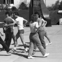 1985 Folk Dancing Practice 07