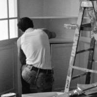 1986 Ackerman Elementary School, Room Painting 01