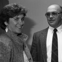 1986 Chancellor William "Bud" Davis, Employee Reception 07