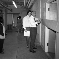 1991 Computer Center Open House, Ribbon Cutting 05