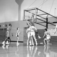 1988 Basketball Action, EOSC at GFU 12
