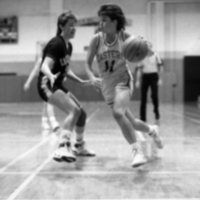 1988 Women's Basketball Action, Concordia at EOSC 01