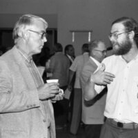 1987 Faculty, September Reception 05