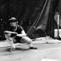 80's Softball Action, Indoors 09