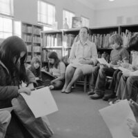 1974 Ackerman Elementary School, Library 02