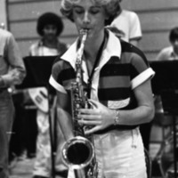 1981 Alumni Basketball Game, Pep Band 03