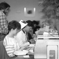 1991 Students, Learning Center 04