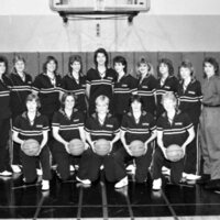 1985 Women's Basketball Team, January 03