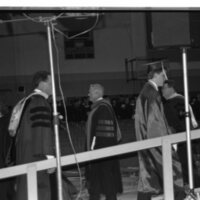 1989 Graduation, Faculty Walk 04