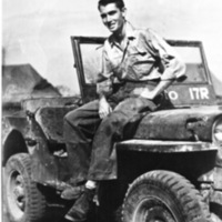 Dick Baxter on Jeep