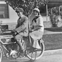 Reuter, Couple on Motorcycle 1