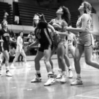 1988 Women's Basketball Action, Concordia at EOSC 06