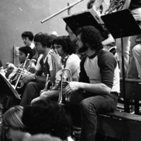 1982 High school Wapiti League Basketball Tournament, Pep Bands 01