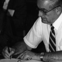 1985 Meeting, Governor Victor Atiyeh 14